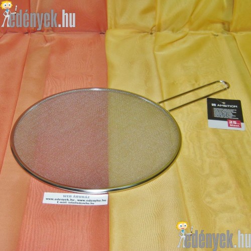 Nyeles fröccsenésgátló fedő 25 cm