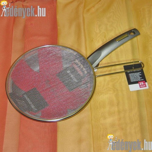 Nyeles fröccsenésgátló fedő 25 cm