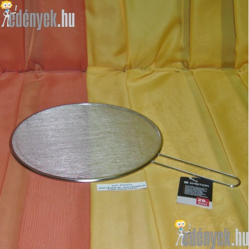 Fröccsenésgátló fedő 29 cm rozsdamentes