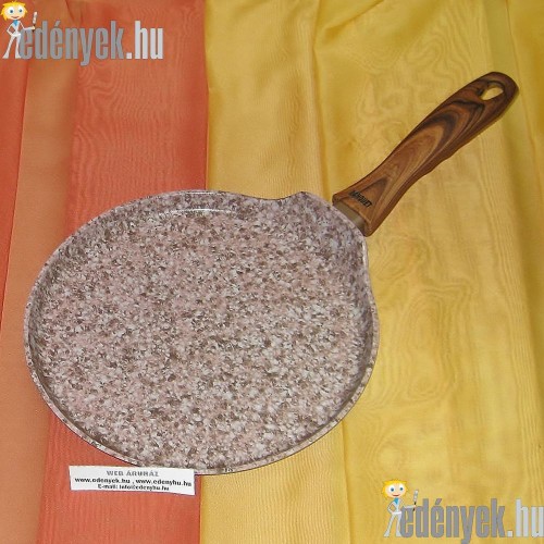 Indukciós kőbevonatú palacsintasütő 24 cm