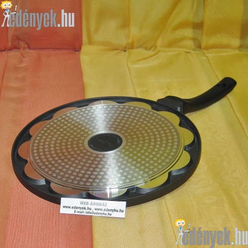 Szíves tojás és palacsintasütő indukciós serpenyő 6 db