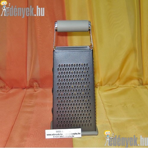 Négyoldalú reszelő szürke markolattal