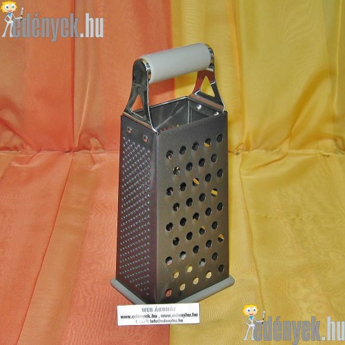 Négyoldalú reszelő szürke markolattal