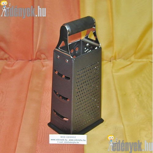 Négyoldalú reszelő fekete markolattal