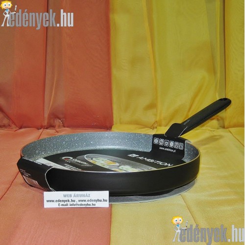 Szív és kerek tükörtojás sütő serpenyő 26 cm QBS