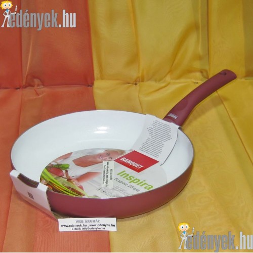 Kerámiabevonatos indukciós serpenyő 28 cm