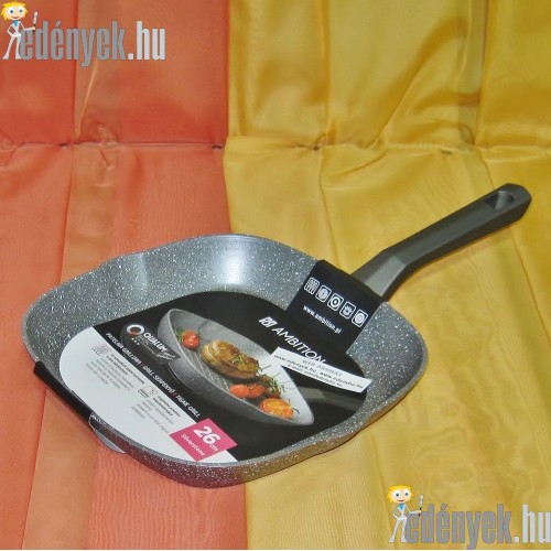 Indukciós grillserpenyő SilverStone 26×26 cm