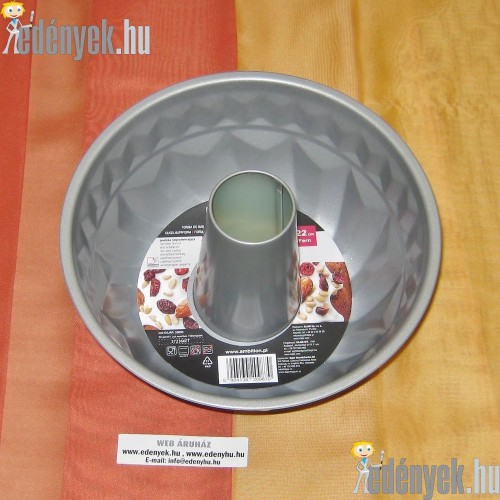 Tapadásmentes kuglóf sütőforma 22 cm Z