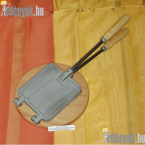 Öntöttvas sajtos tallér sütő 15×15 cm