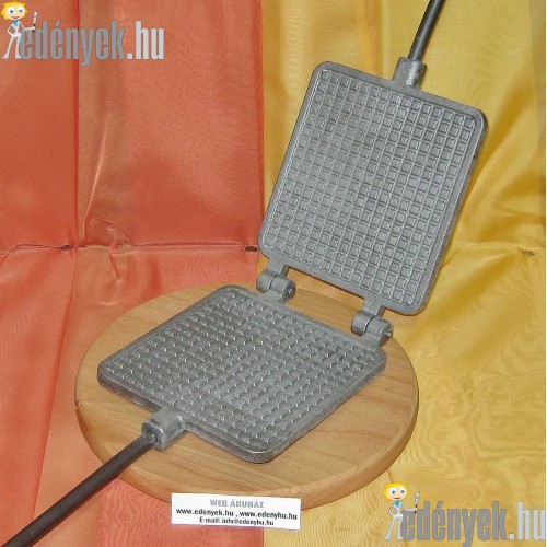 Öntöttvas sajtos tallér sütő 15×15 cm