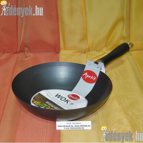 APETIT wok serpenyő 25 cm